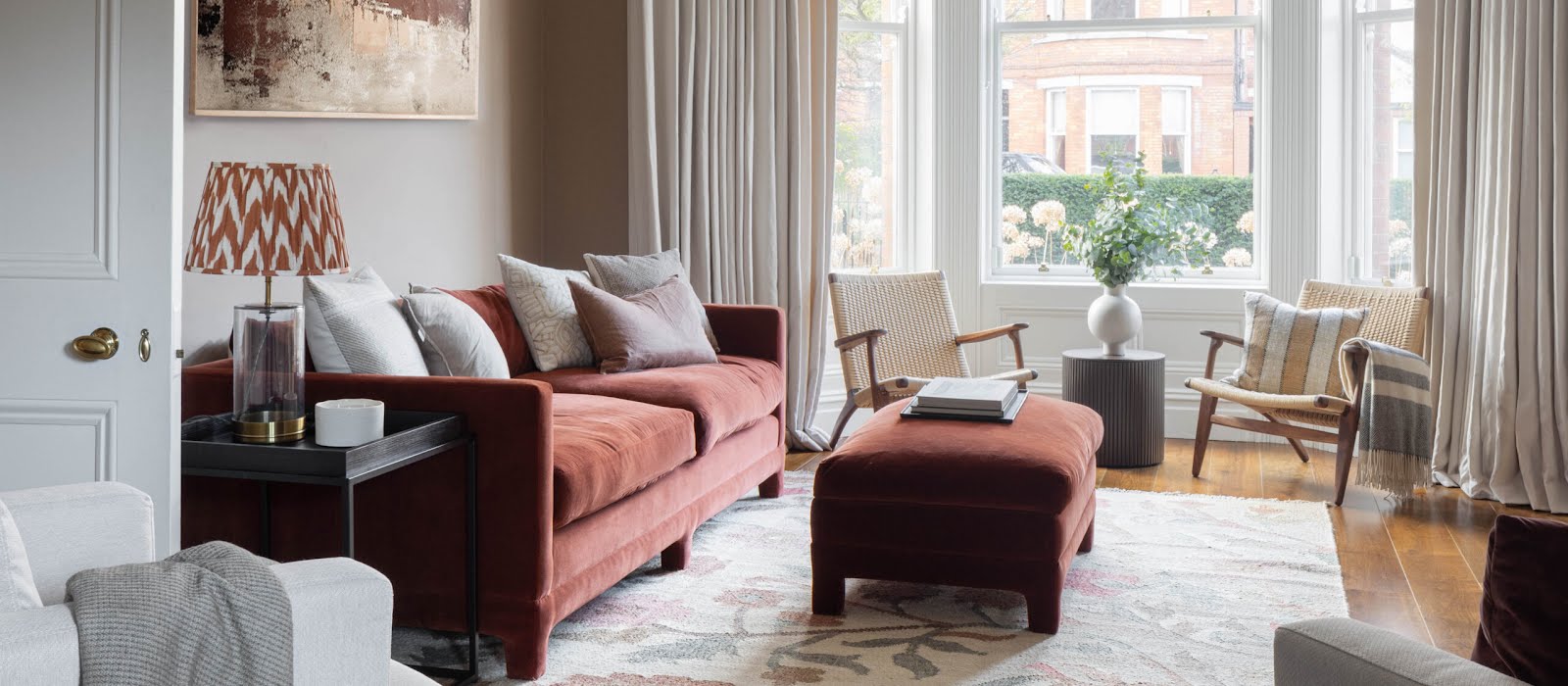This Dublin home has been given a makeover full of warm tones and inviting textures