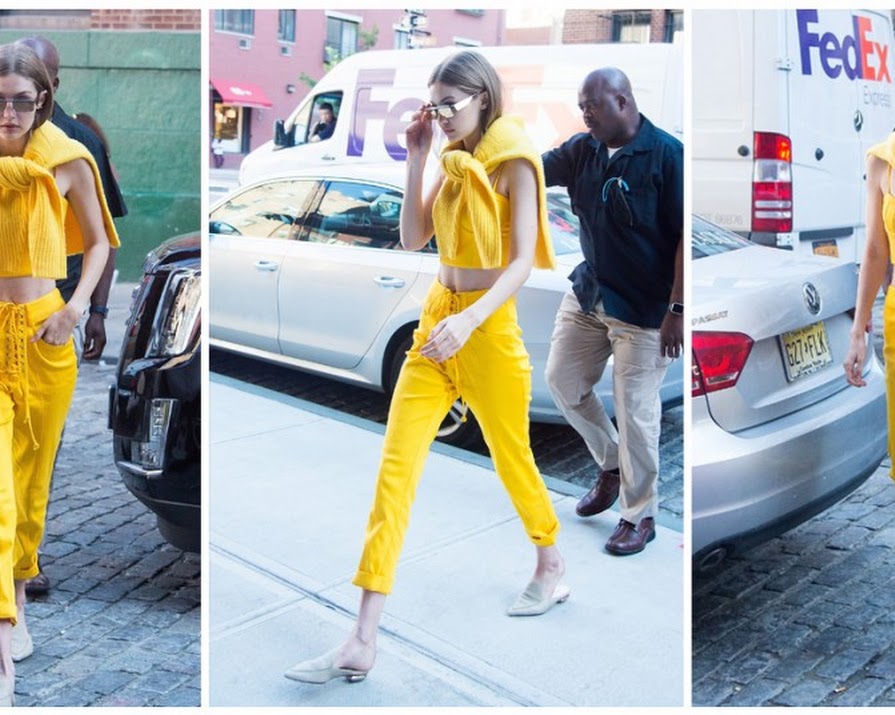 How To Wear Head-To-Toe Yellow IRL