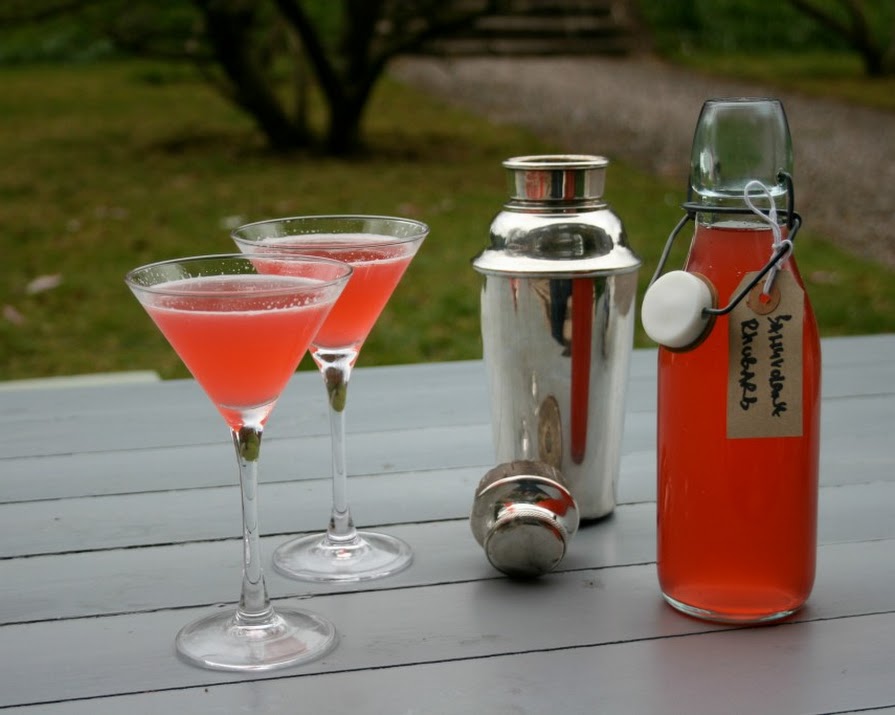 What to Make: Rhubarb Gin Martini