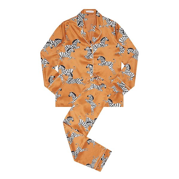 Lila Zelda Silk Pyjamas, €525, Brown Thomas