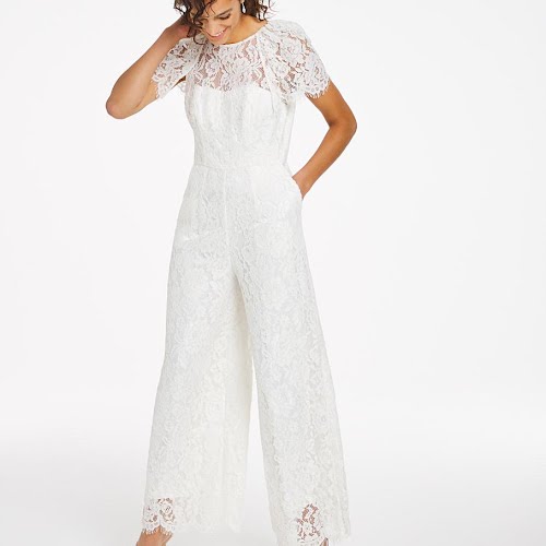 Joanna Hope Bridal LAce Jumpsuit Ivory, €140, Oxendales