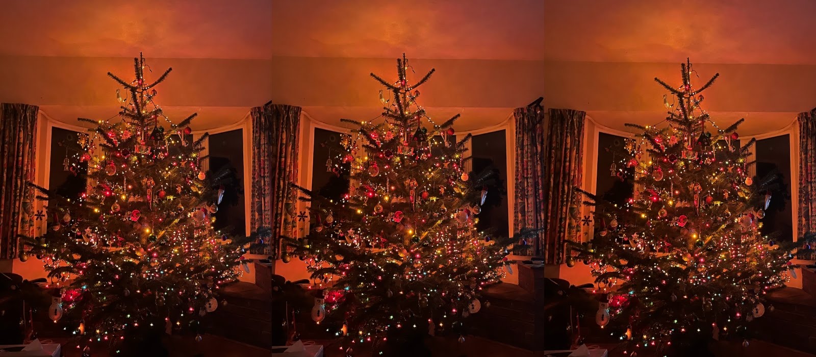 ‘My father requests Edel (he means Adele), and then we all fight over the decorations’