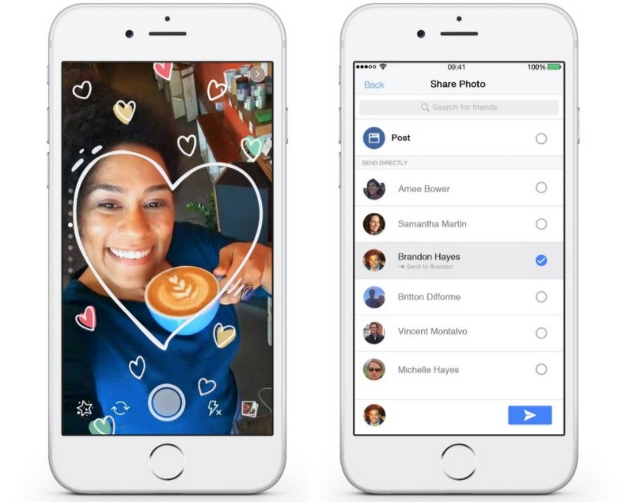 Facebook Launches New Snapchat-Like Feature In Ireland