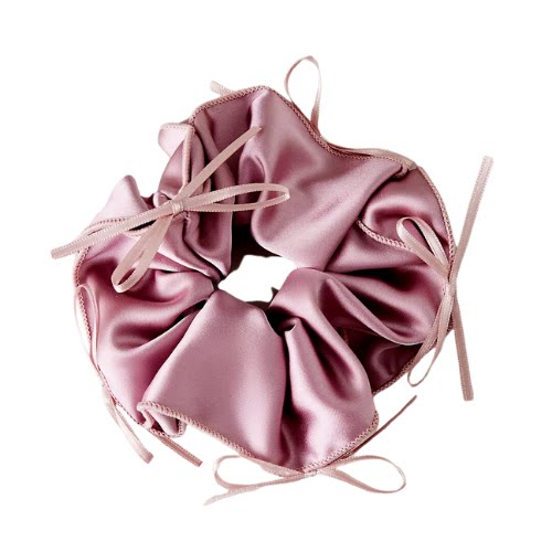 By Anthropologie Large Silk Bow Hair Scrunchie, €20, Anthropologie