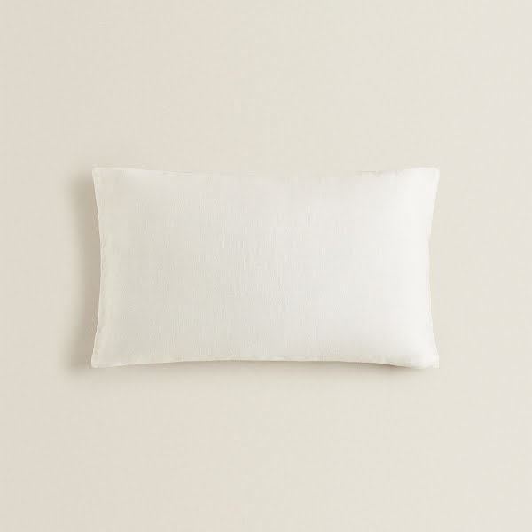 Linen cushion cover, €22.99, Zara Home
