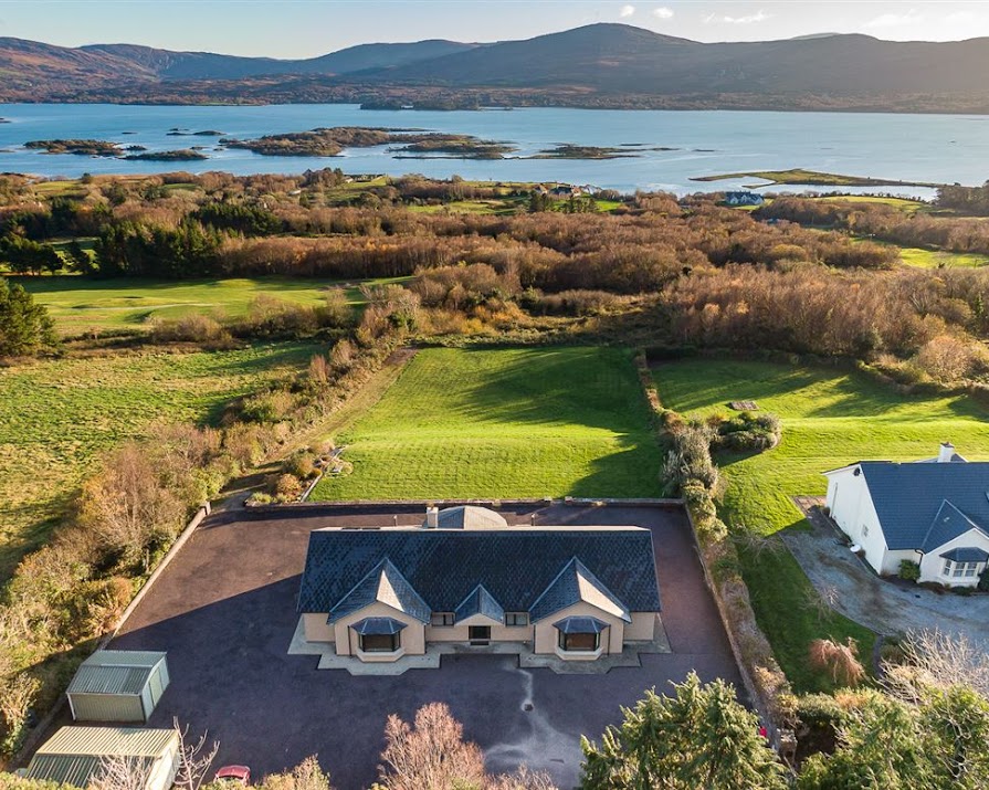 This stunning property with uninterrupted views of Kenmare Bay is on the market for €775,000