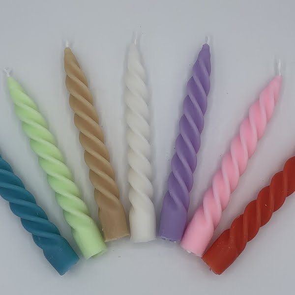 Twist Candles pack of 3, €15