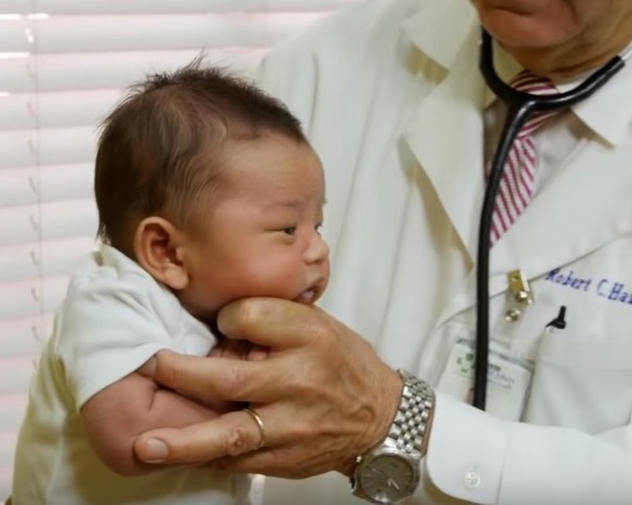 How A Pediatrician Calms A Crying Baby