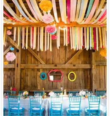 Rainbow Bright Wedding