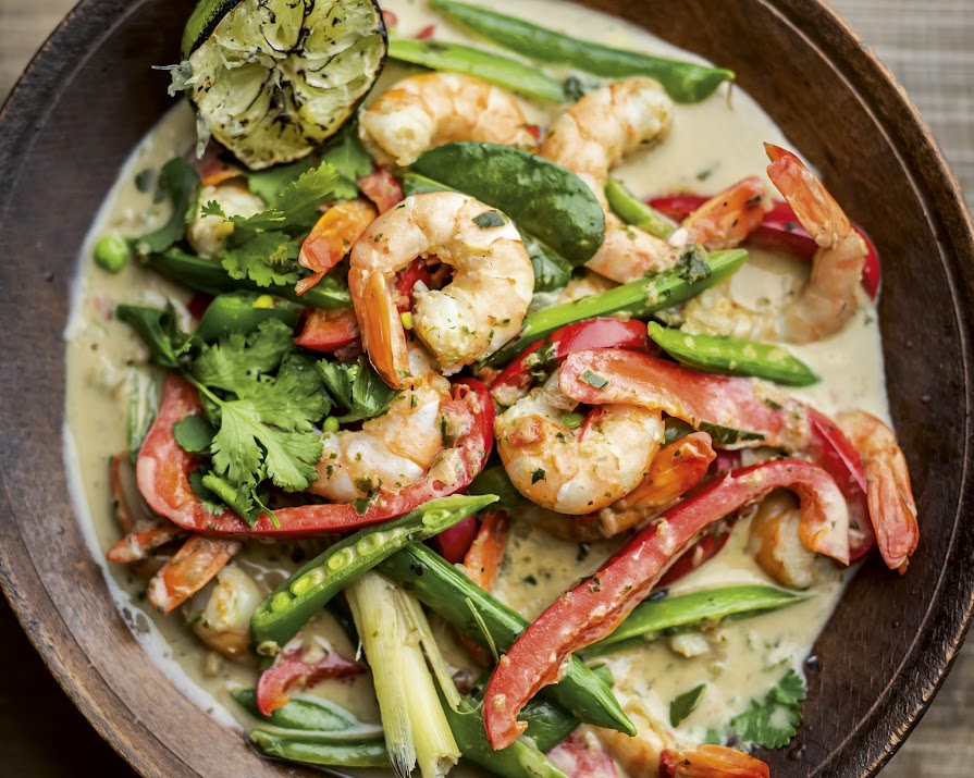Ian Haste’s prawn curry is ready in under half an hour