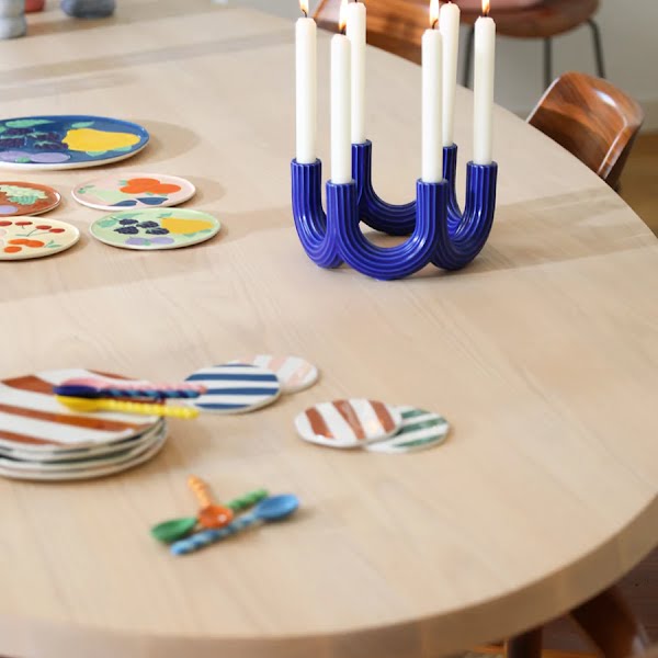 Churros Candleholder, €60, April + The Bear