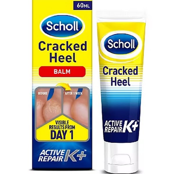 Scholl Cracked Heel Repair Cream Active K+ 60ml, €8.85