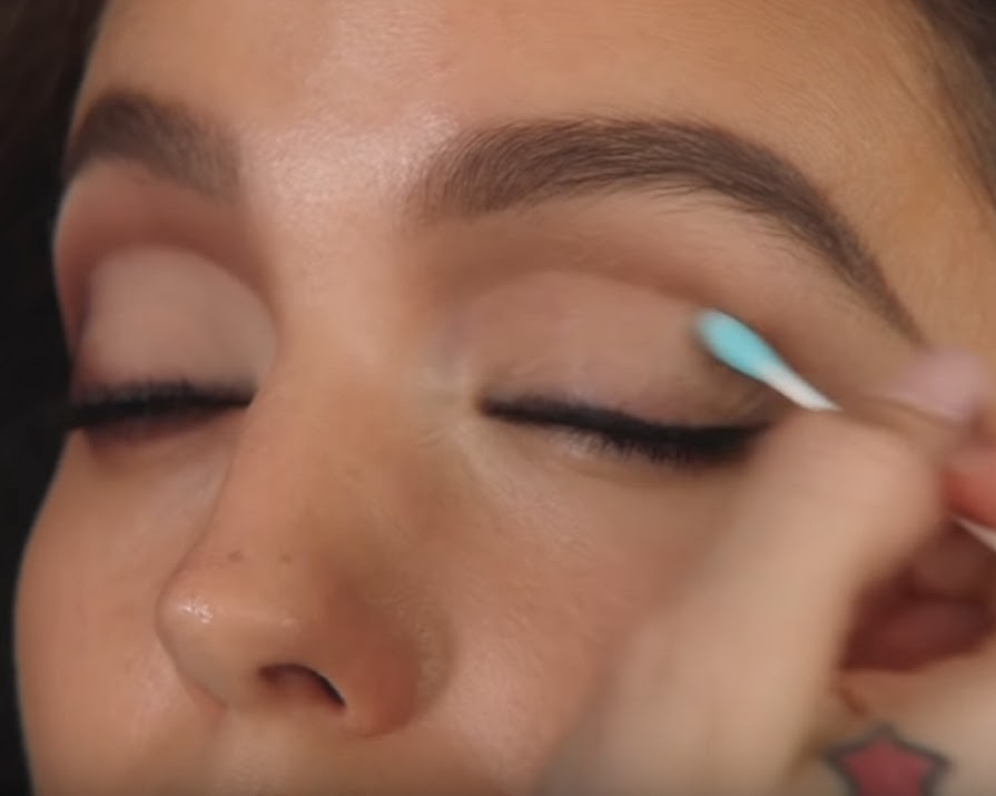 Make-up artist Erin Parsons has the simplest hack for a defined cut crease