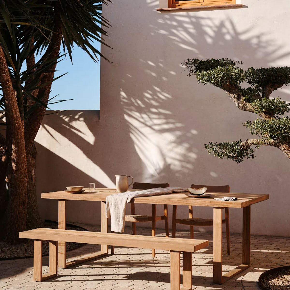 Canadell outdoor table, €1,265, Kave Home