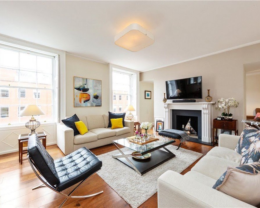 This chic two-bed apartment in Dublin City Centre for sale for a cool €1.1 million