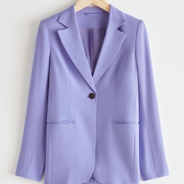 Tailored Blazer Lilac, €129, &Other Stories