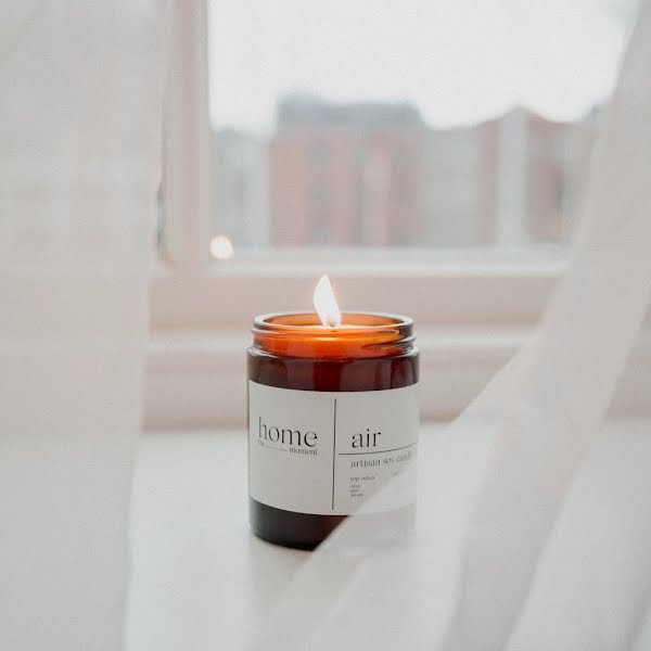 Air Citrus & Jasmine Fragranced Candle, €28, The Home Moment