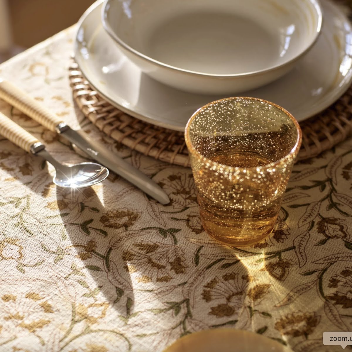 Fife cotton linen tablecloth, €180, Neptune