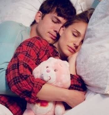 Spooning and cuddling.