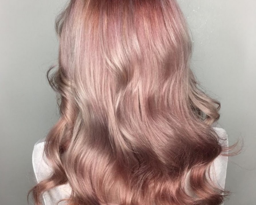 Summer Hair Trends: Pink Champagne Hair