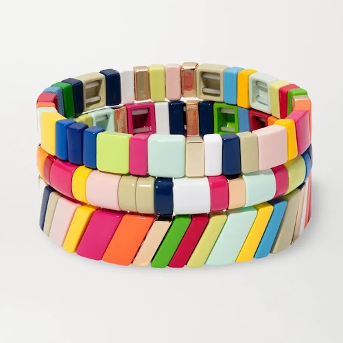 Roxanne Assoulin Fruit Stripe Bracelets, €280