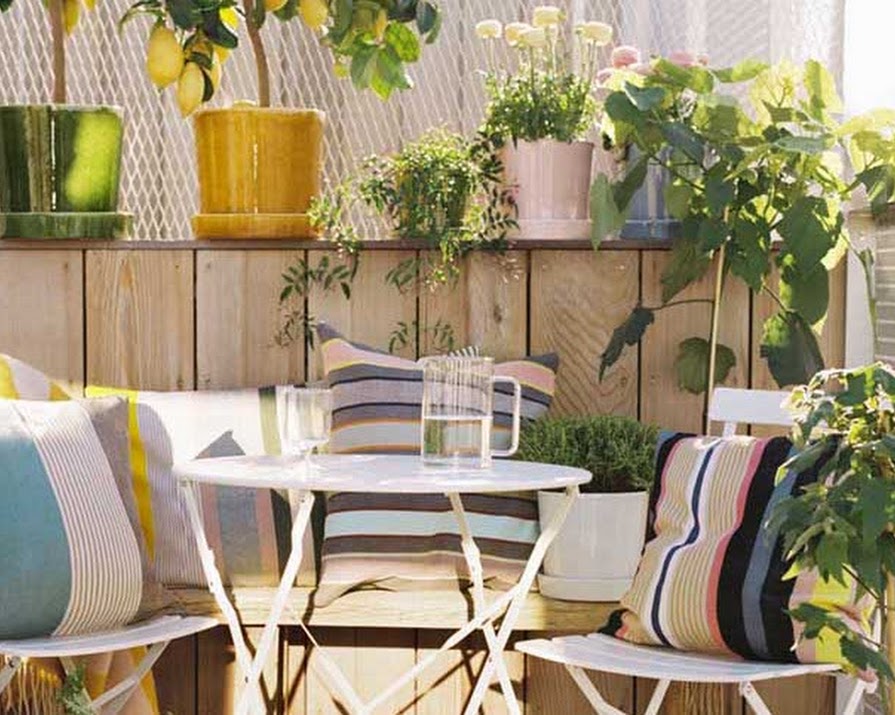 Balcony furniture and accessories for the tiniest of outdoor spaces