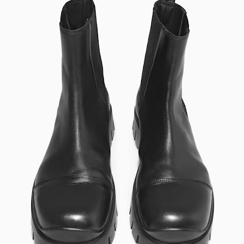 COS Chunky Leather Chelsea Leather Boots, €250