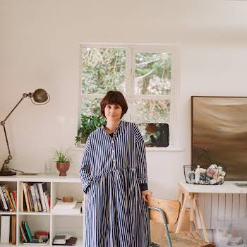 Explore fashion designer turned painter Petria Lenehan’s Wicklow studio