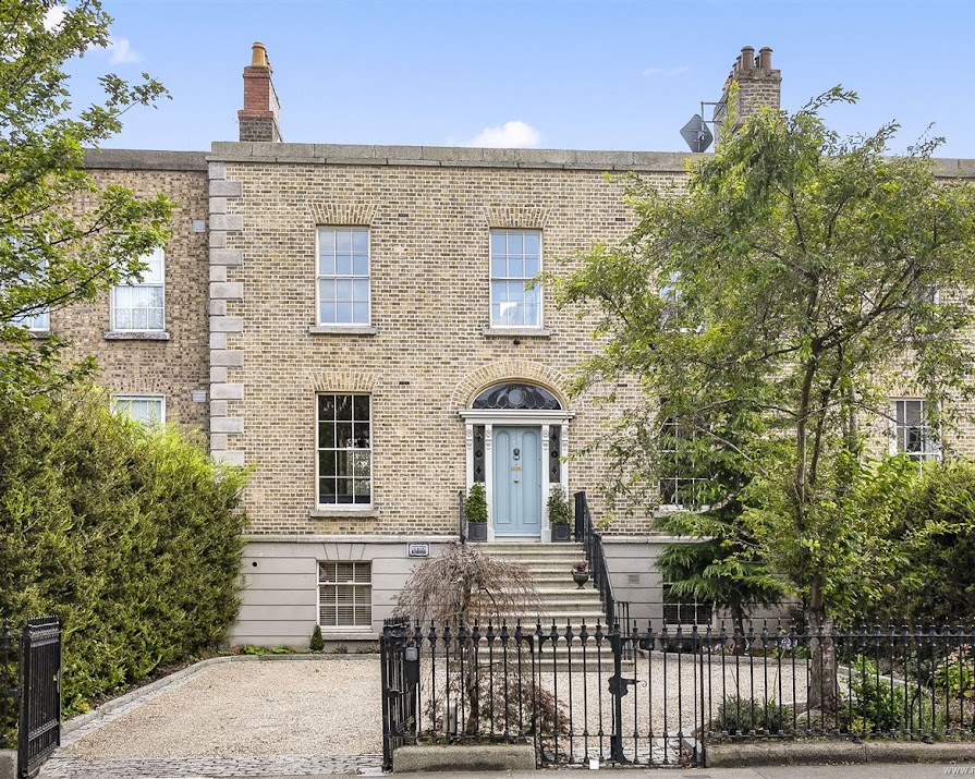 This chic and colourful period house in Rathmines is on the market for €1.6 million