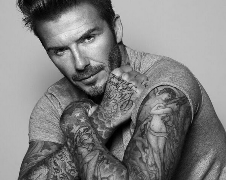 David Beckham Signs For Biotherm