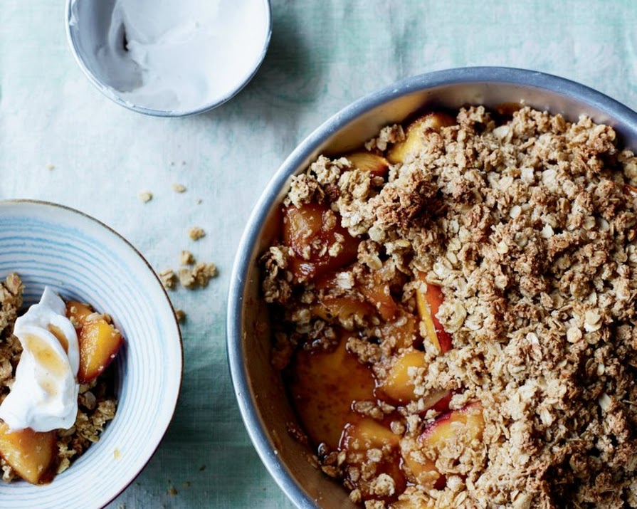 What to Bake: Summer Peach Crumble