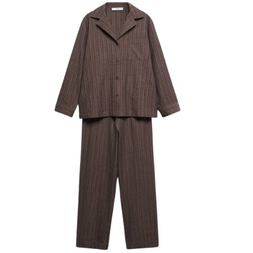 Striped Cotton Long Pyjama, €49.99