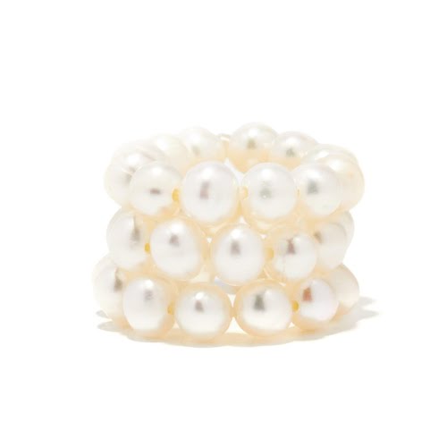 Timeless Pearly Stacking Rings, €245