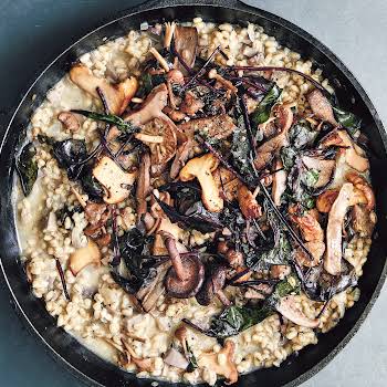 Supper Club: Spice up your midweek meal with a Danish take on mushroom risotto
