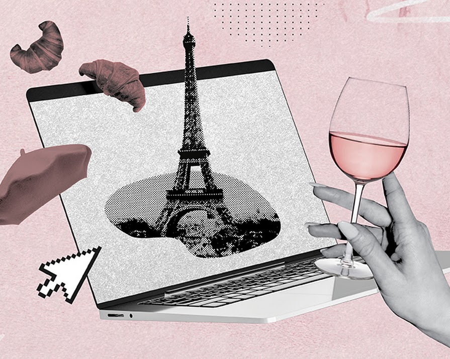 IMAGEWrites: I was supposed to meet a friend in Paris. Instead I wore a beret and drank rosé on Zoom