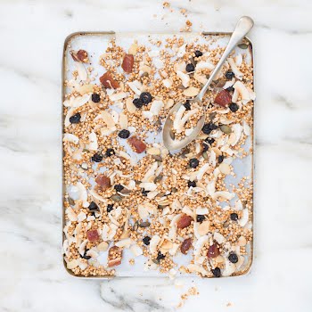 Easy breakfast: Holly White’s grain-free blueberry and quinoa granola