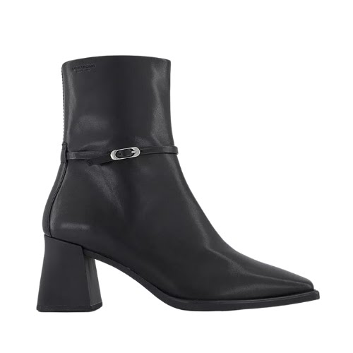 Vagabond Shoemakers Hedda Mid Buckle Boots in Black, €93
