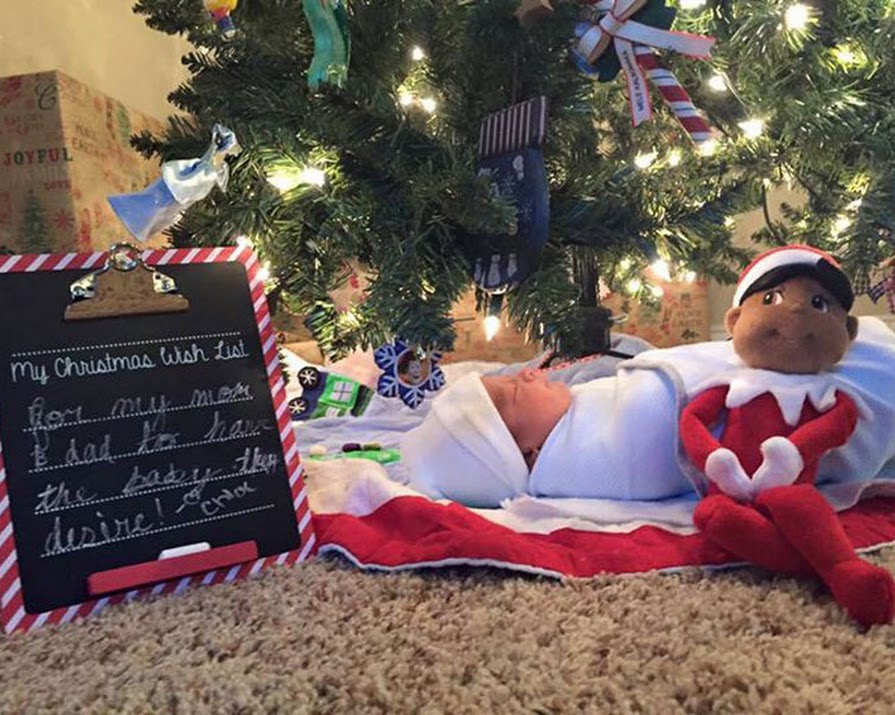 Watch: Sisters Overcome With Joy After Finding Baby Brother Under Christmas Tree