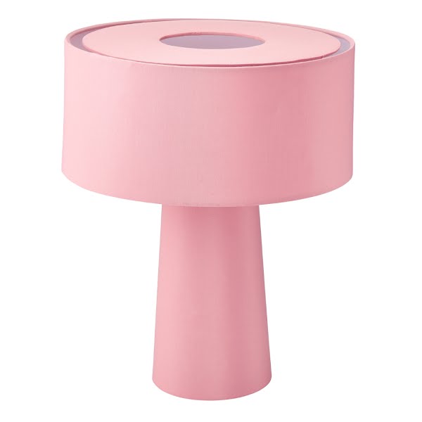 Pink Fabric Table Lamp, €39.99