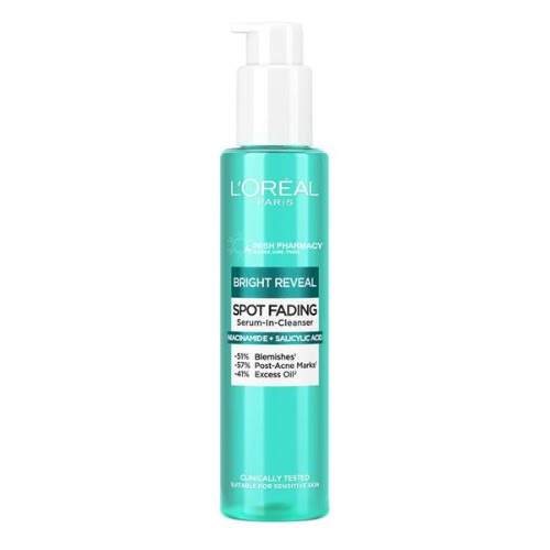 L'Oréal Paris Bright Reveal Spot Fading Serum–in–Cleanser, €16.99