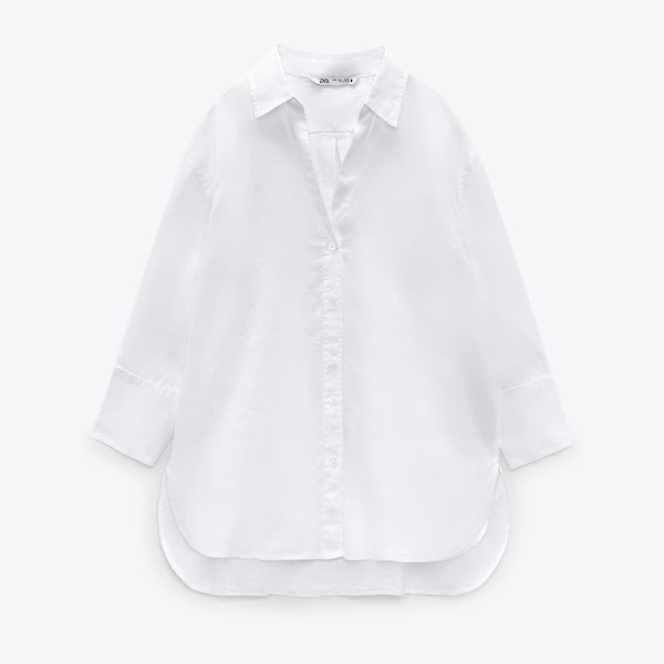 Linen Shirt, €39.95, Zara