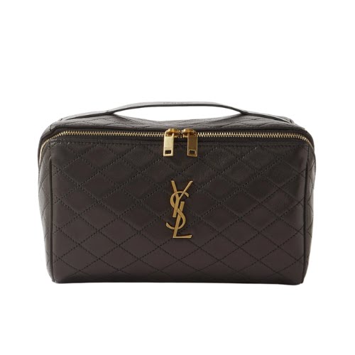 Matches Saint Laurent Gaby Quilted Leather Vanity Case, €1,100