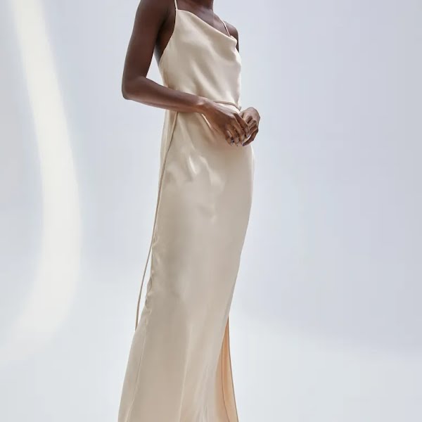 Satin Bridesmaid Dress, €49.99, H&M