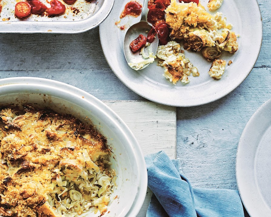 Your bank holiday lunch needs this leek and rice bake