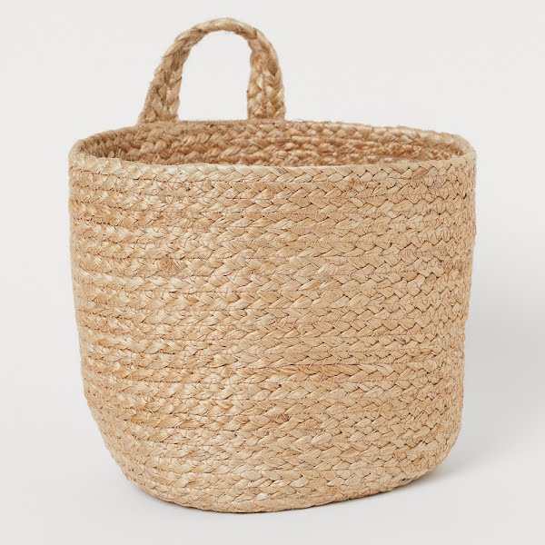 Handmade basket, €12.99