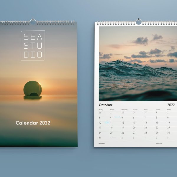 Sea Studio Wall Calendar 2022, €25