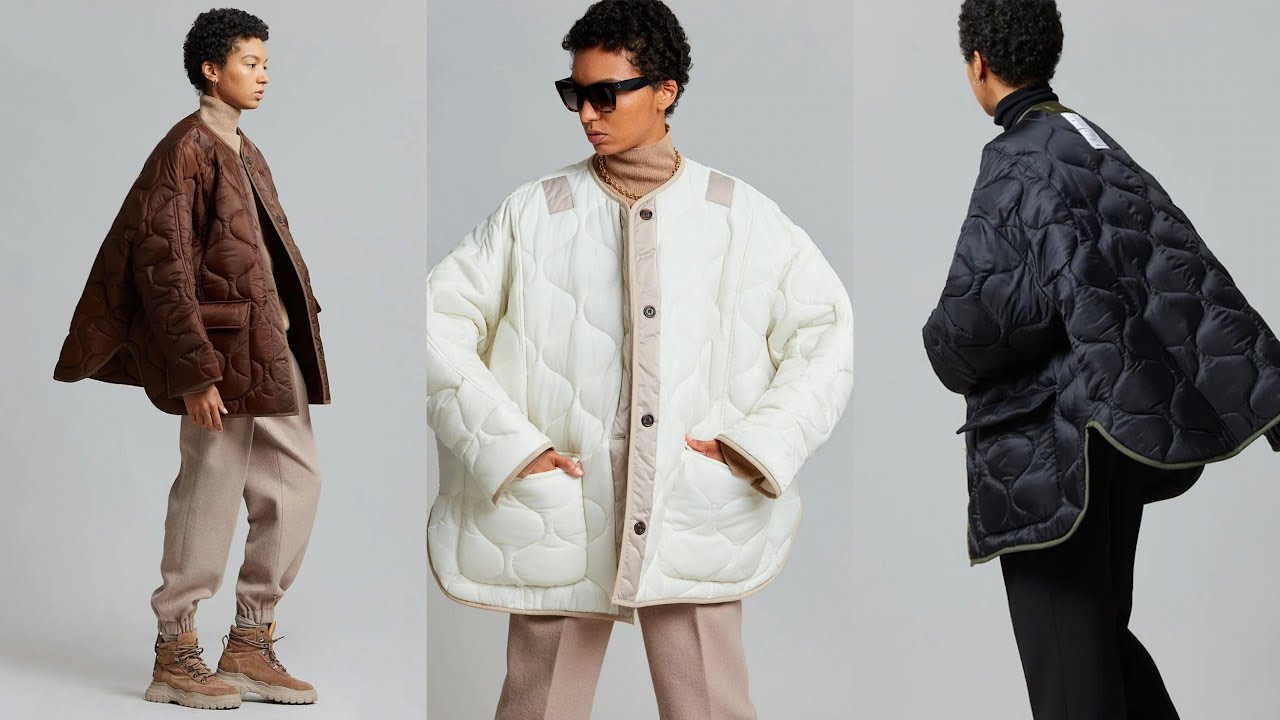 The quilted jacket is the staple to see you through winter