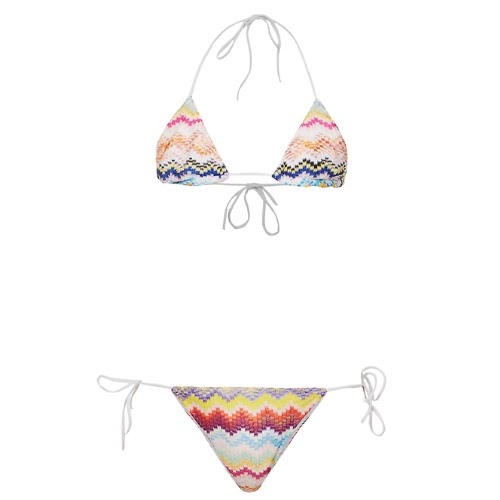 Missoni Zigzag-Pattern Triangle Bikini, €450