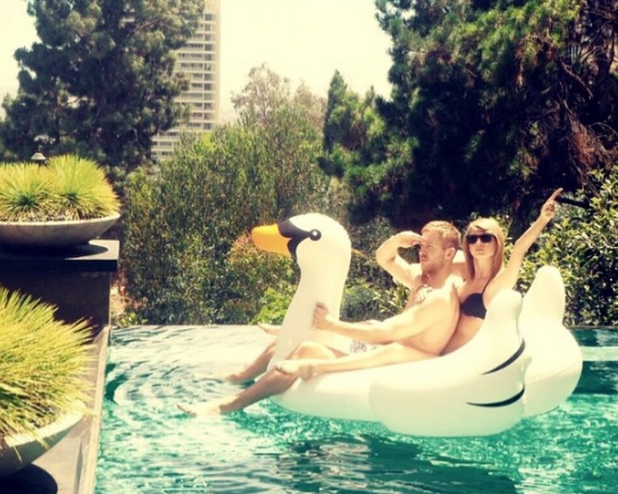 Taylor Swift & Calvin Harris Keep Adorableness Alive One Year On