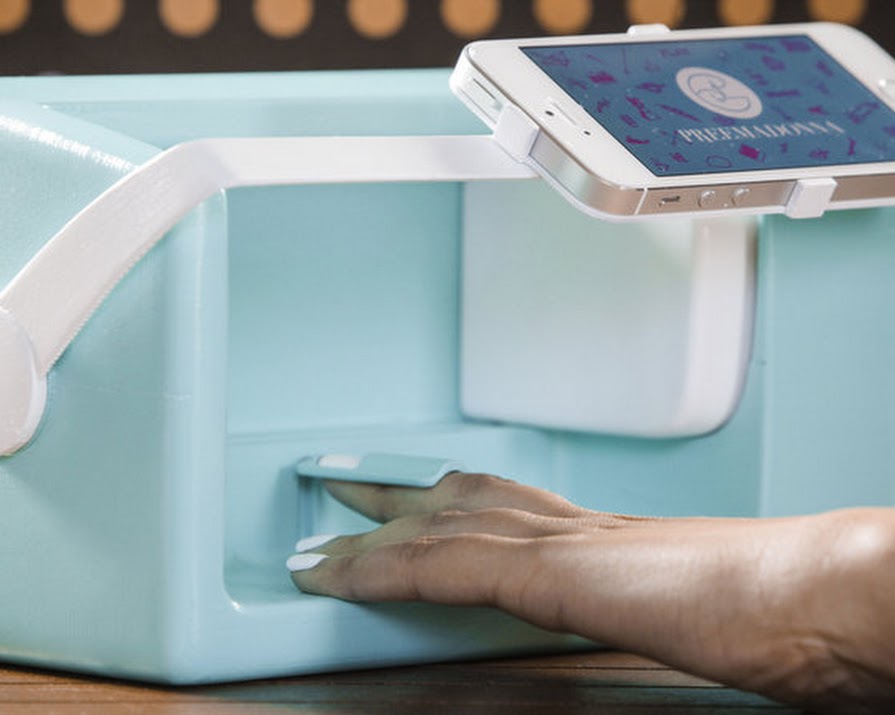 This Smartphone-Driven Nail Art Printer Is Ingenious